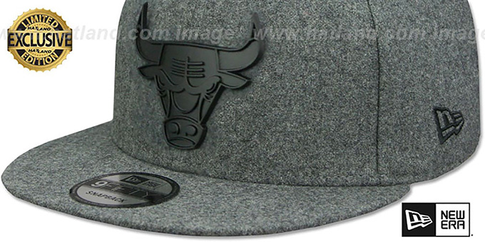 Metal Badge Chicago Bulls Cap Limited Edition Chicago Bulls BLACK