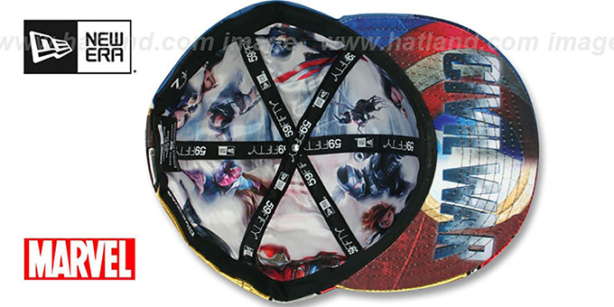Casquette New Era 59Fifty Iron Man 3 - Taille 7 7/8, Or, Homme