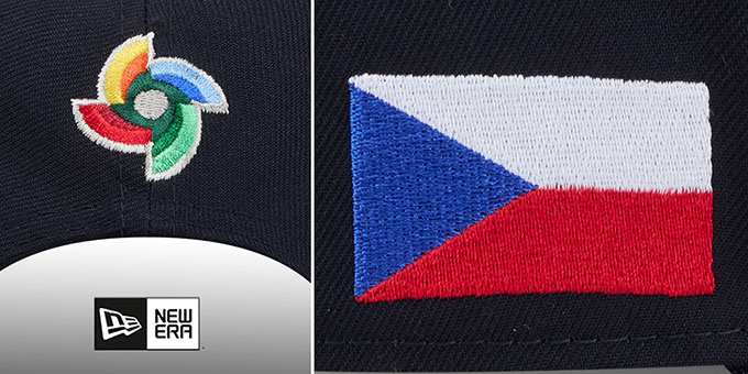 Czech Republic 2026 WBC GAME STRETCH-SNAP Navy Hat