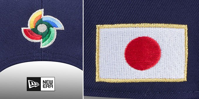 Japan 2026 WBC GAME STRETCH-SNAP Navy Hat by New Era