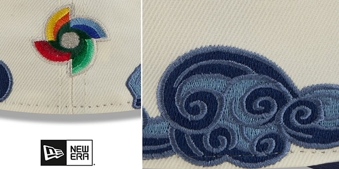 Japan WBC COUNTRY CONNECT Chrome-Navy Fitted Hat by New Era