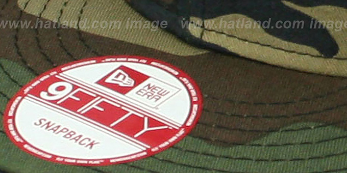 GOLDY&WENDY Camo Snapback Hat – Adjustable Flat Brim Baseball Cap, Army Camouflage, Unisex - View #6