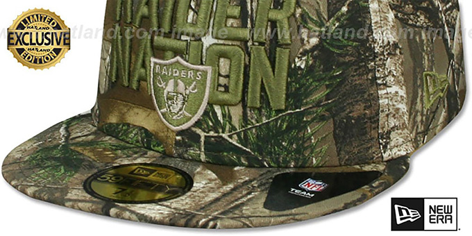 olive raiders hat