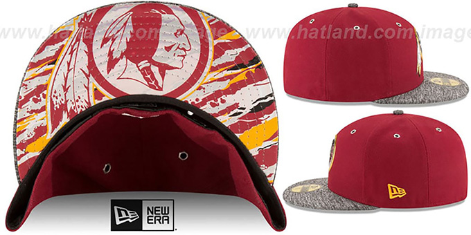 2016 redskins draft hat