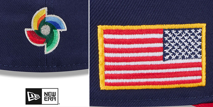USA 2026 WBC GAME Navy-Red Hat by New Era