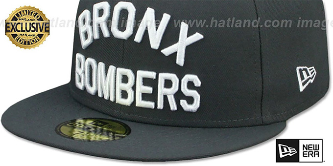 New York Yankees BRONX BOMBERS Charcoal 