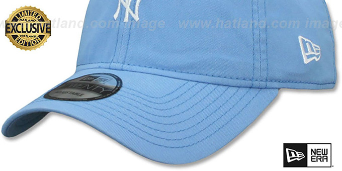 new york yankees cap light blue