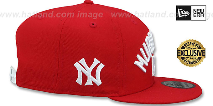 New York Yankees MURDERERS ROW SNAPBACK Red Hat by New Era