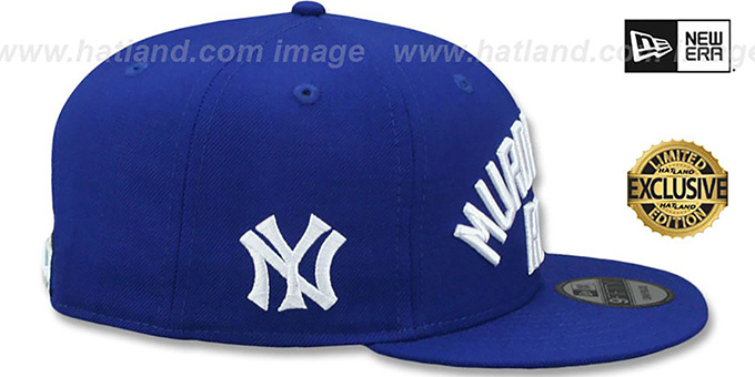 New York Yankees MURDERERS ROW SNAPBACK Royal Hat by New Era