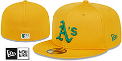 NEW ERA - 【NEW ERA】OAKLAND ATHLETICS MESH BACK Oakland Athletics 2025 SPRING TRAINING Fitted Hat by New Era
