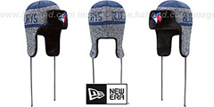 Toronto Blue Jays FROSTWORK TRAPPER Royal Knit Hat