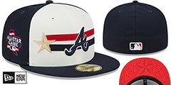 Atlanta Braves 2024 MLB ALL STAR WORKOUT Fitted Hat