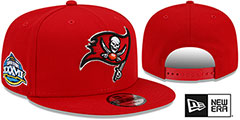 Tampa Bay Buccaneers SUPER BOWL XXXVII SIDE-PATCH SNAPBACK Hat