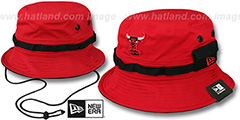 Chicago Bulls ADVENTURE Red Bucket Hat 