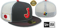 2023 WBC 日本代表 NEW ERA 59FIFTY 2点セット Japan 2023 WBC GAME White-Grey Hat by New Era