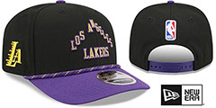 59FIFTY Era New NBA Lakers Angeles Los NEWERAキャップ Lakers Angeles Los Fitted Purple/Yellow Hat ファングッズ