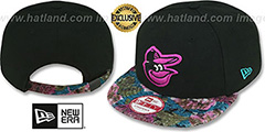 Baltimore Orioles FLORAL-FUR STRAPBACK 