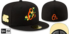 Black and yellow fitted hat online