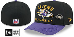 Baltimore Ravens 2025 NFL DRAFT ONSTAGE A-FRAME Black-Purple Fitt