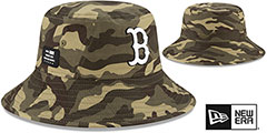 Boston Red Sox 2021 ARMED FORCES STARS N STRIPES BUCKET Hat Boston Red Sox 2021 ARMED FORCES STARS N STRIPES BUCKET Hat