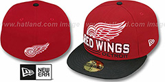 Detroit Red Wings TECH MARK Red-Black 