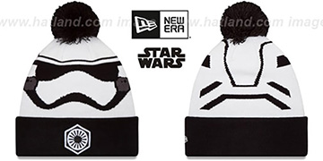 Star Wars Storm Trooper GALLACTIC BIGGIE-2 White-Black Knit