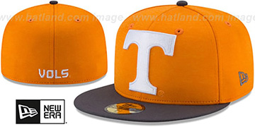 NEW ERA - 【244】NEWERA×TNNK CAP ORANGE Tennessee HEATHER-HUGE Orange-Charcoal Fitted Hat by New Era