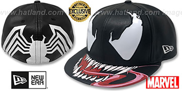 Venom CHARACTER FACE Fitted Hat by New Era