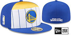 Golden State Warriors 2025-26 NBA SPLIT PANEL TIP OFF Fitted Hat