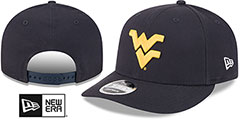 West Virginia LOW-CROWN TEAM-BASIC SNAPBACK Navy Hat