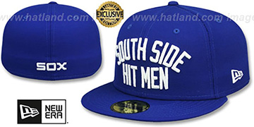 Royal blue cheap white sox hat