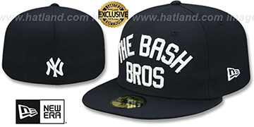 New York Yankees BASH BROS Navy Fitted Hat by New Era