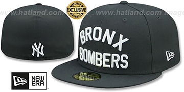 bronx bombers fitted hat