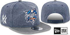 New York Yankees PIGMENT DYED GOLFER SNAPBACK Hat by New Era