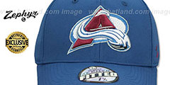 Casquette NHL Colorado Avalanche – Zephyr Bleue, Réglable, Occasion