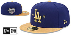 帽子 Dodgers New Era 2025 Gold 59FIFTY 7 3/4 New Era Los Angeles Dodgers 2025 59FIFTY Day Gold Leaf 59FIFTY