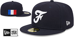 France 2023 WBC GAME Navy Hat by New Era