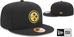 Pittsburgh Steelers 2026 NFL SIDELINE Black Fitted Hat