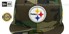 Army green steelers hat online