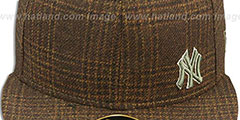 New York Yankees FLAWLESS HARRIS TWEED Fitted Hat by New Era