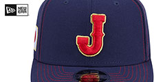 Japan 2026 WBC GAME STRETCH-SNAP Navy Hat by New Era