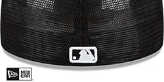 NEW ERA - 【NEW ERA】OAKLAND ATHLETICS MESH BACK Oakland Athletics BATTING PRACTICE TRUCKER Black-White